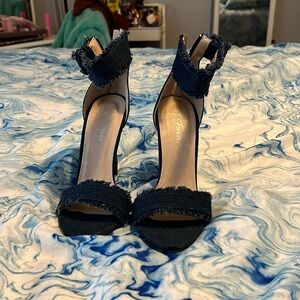Denim Heels